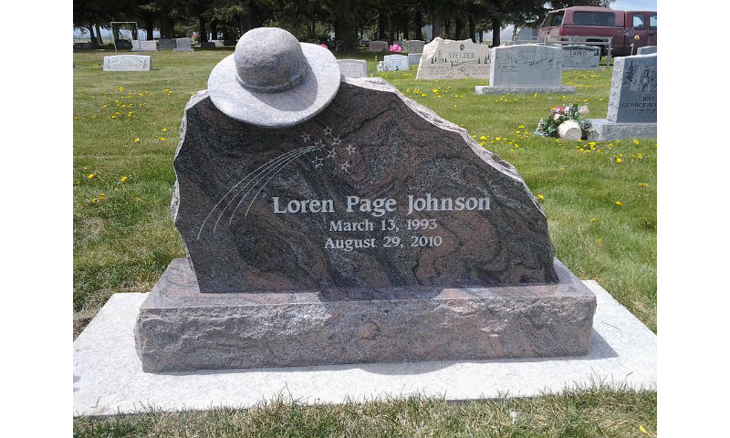 Custom Design Headstone Monument 7